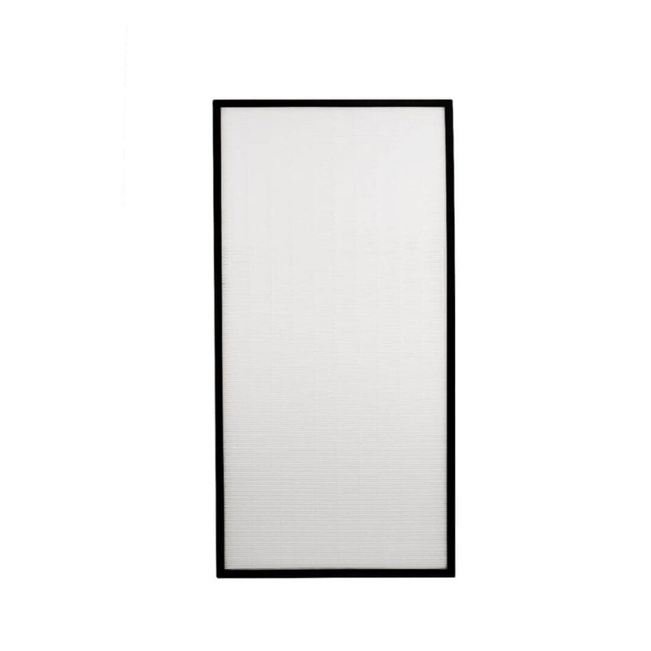 blast hepa filter on white background