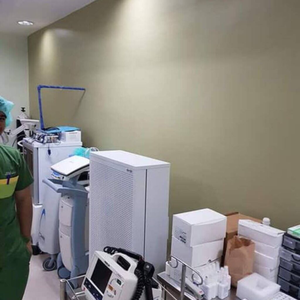เครื่องฟอกในโรงพยาบาล