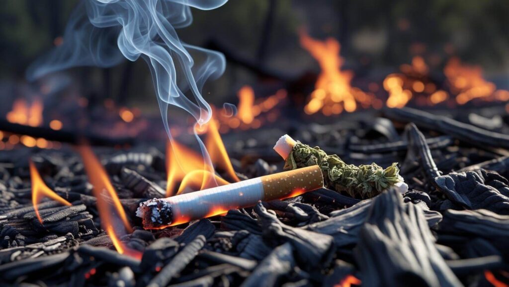 Wildfire , Cigarette ,Weed