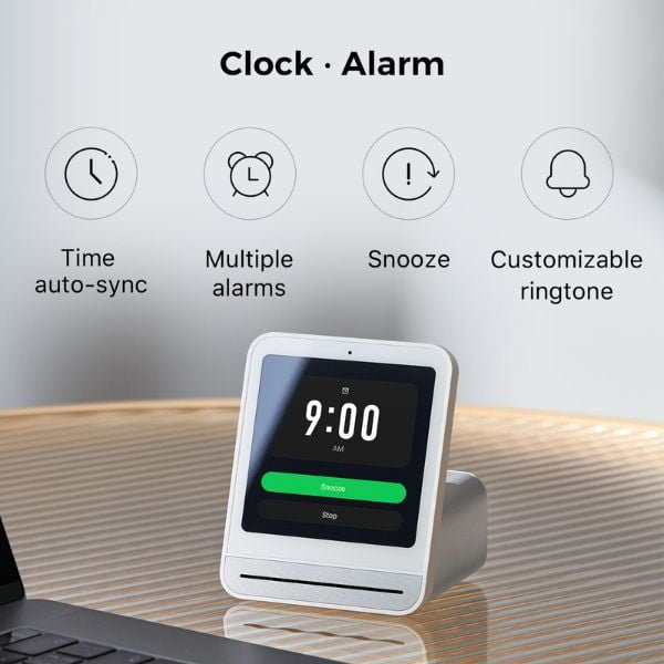 qingping pro + clock alarm