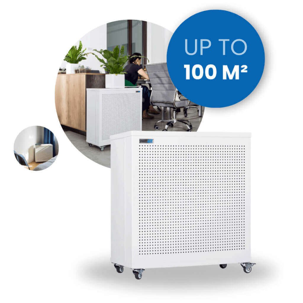 Blast mini cleans a room up to 100 sqm