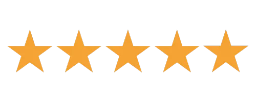 5 yellow stars 