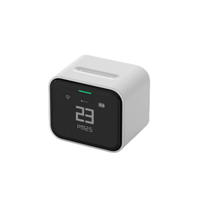 qingping lite air quality monitor transparent background
