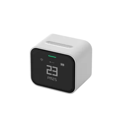 qingping lite air quality monitor transparent background