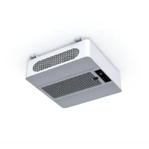 strato core ceiling air purifier on white background