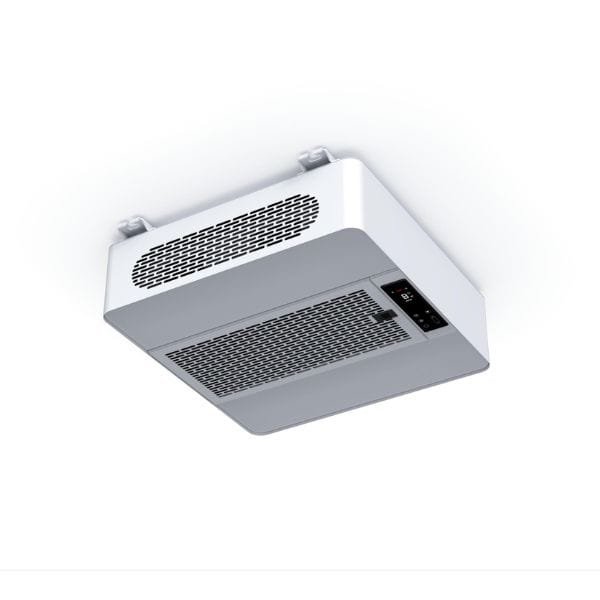 strato core ceiling air purifier on white background