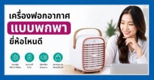 เครื่องฟอกอากาศแบบพกพา ยี่ห้อไหนดี พร้อมแนะนำ Smart Air QT3 สำหรับกรองฝุ่น PM2.5